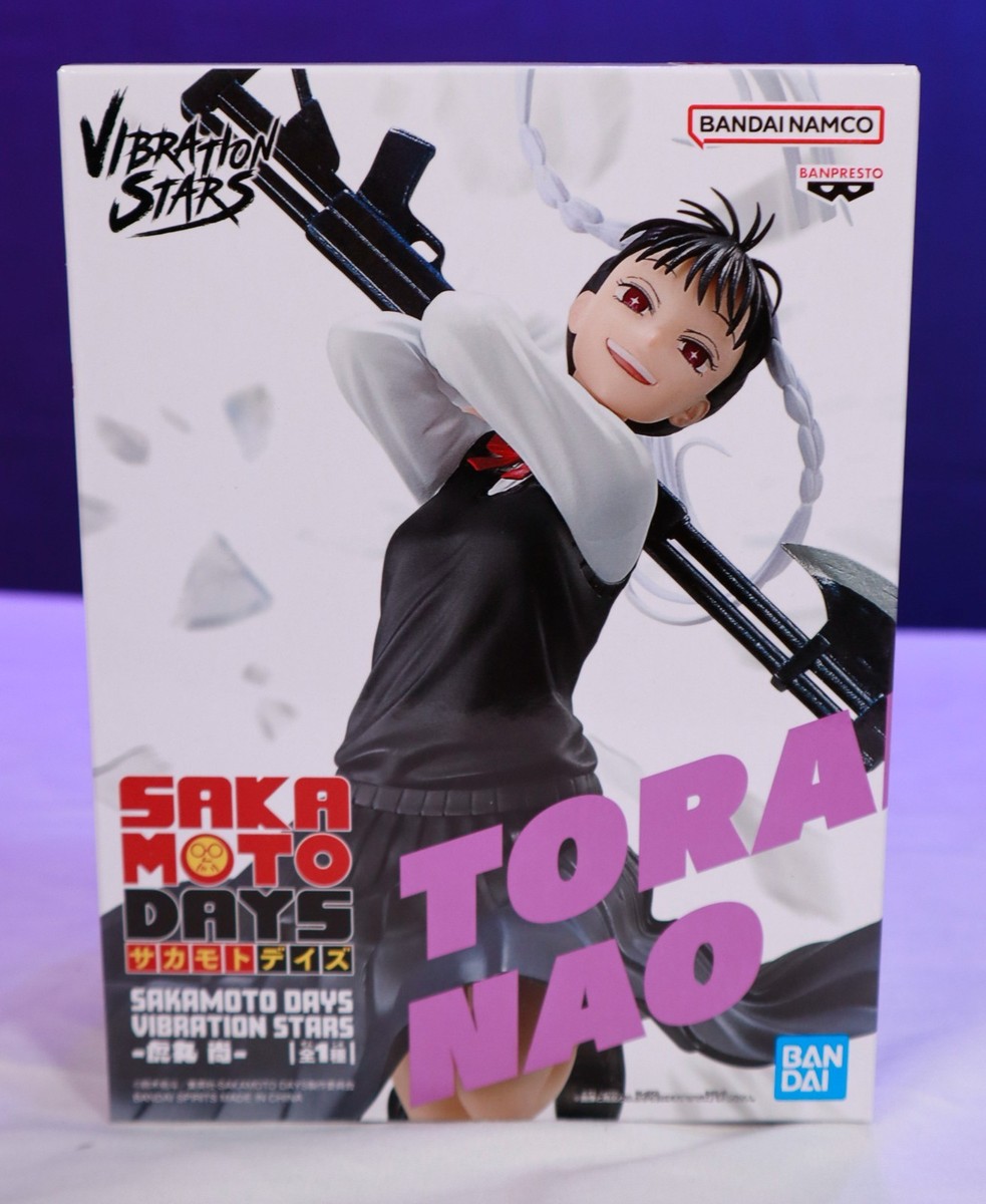 Sakamoto Days Figure Toramaru Nao Vibration Stars Figure - NEW