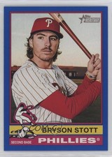 2025 Topps Heritage Dark Blue Border Bryson Stott #135 05ol