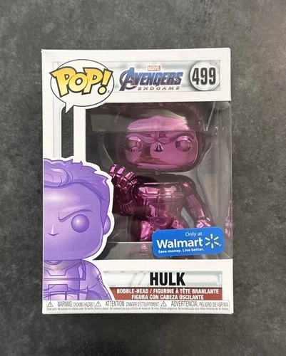 Funko Pop! Vinyl: Marvel - Hulk (Purple Chrome) - Walmart (Exclusive) #499