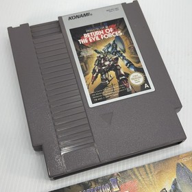 NINTENDO ENTERTAINMENT SYSTEM NES GAME PROBOTECTOR II RETURN OF THE EVIL FORCES