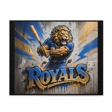 KANSAS CITY ROYALS Baseball Teams Mascot- 120 Piece Puzzle