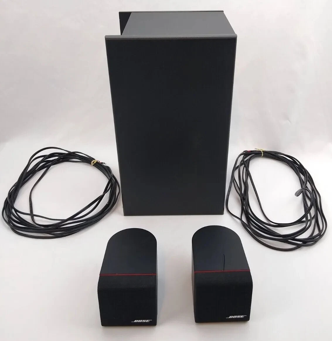 sig selv Arab Grund Bose Acoustimass 3 Series III Black Speaker System Subwoofer &amp; 2 Cube  Speakers | eBay