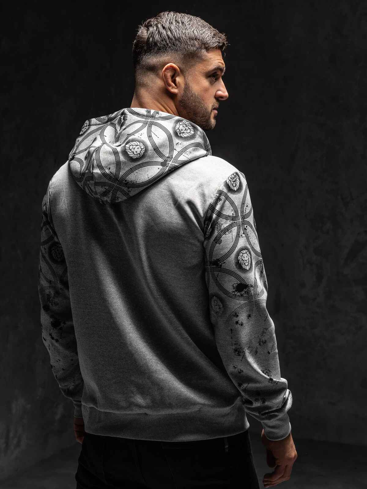 SACAI Felpa con cappuccio pullover felpa con cappuccio felpa stampa uomo stampa bolof