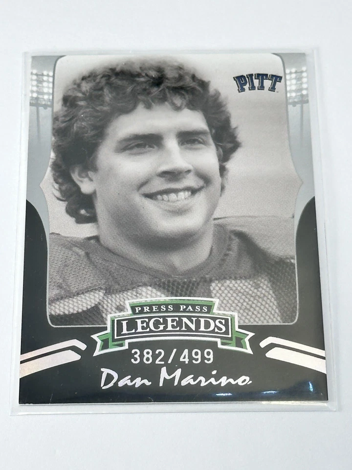 Dan Marino 2006 Press Pass Legends 382/499 Holo #S-81 Pitt Miami Dolphins Raro Foto 3 de 4