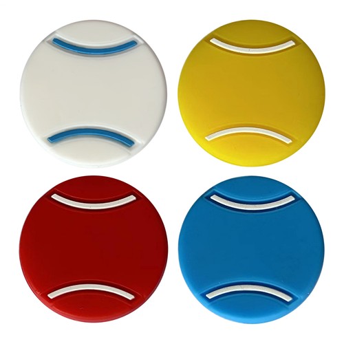 Tennis Racket Shock Dampener 4X Compact Silicone Shock Absorbing Squash Racquets