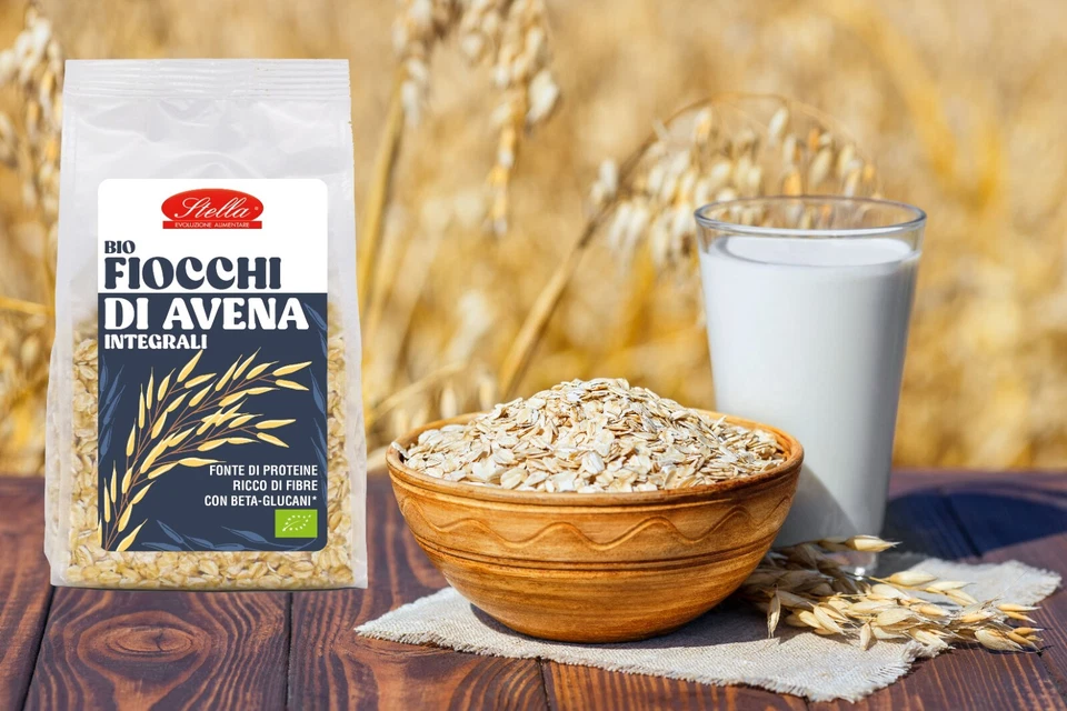 Stella Fiocchi di Avena Integrali BIO - 6 confezioni da 500g - Immagine 4 di 4