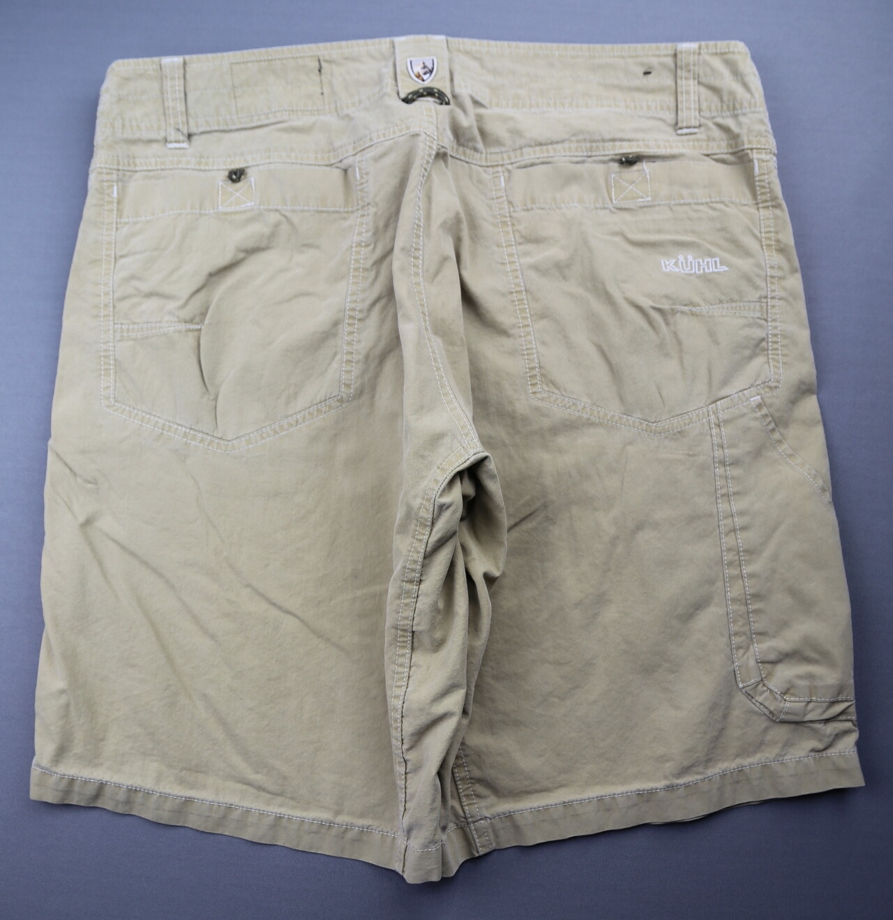 Men's Kuhl Renegade Cargo Shorts Vintage Pantina Dye … Gem