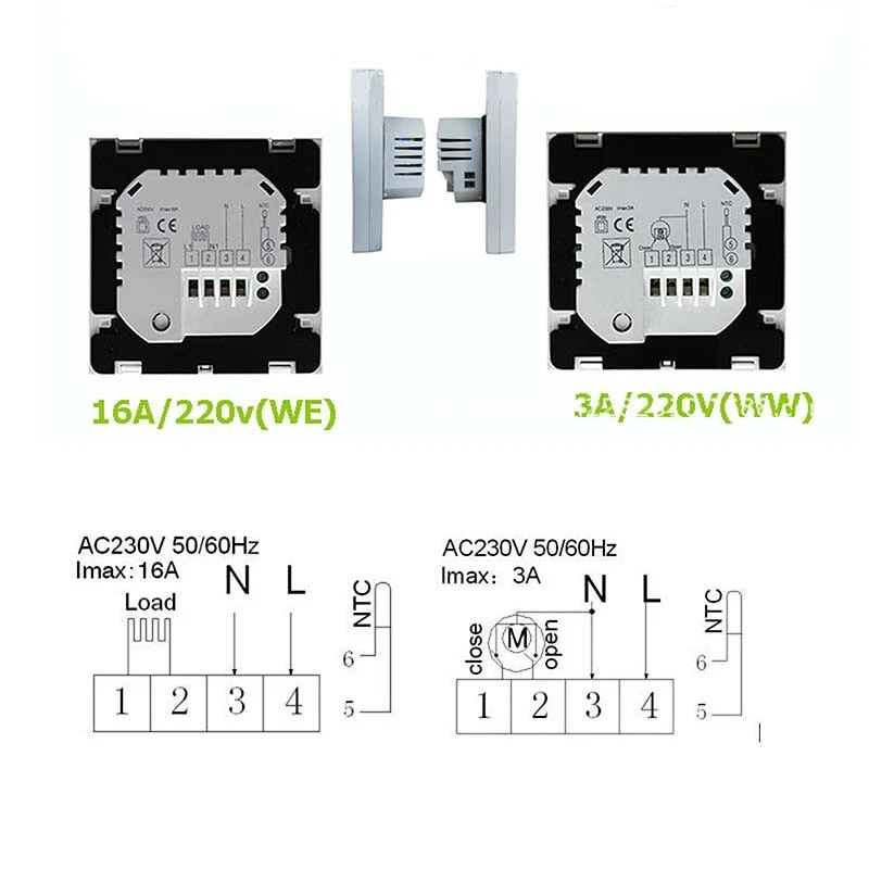 Wifi Thermostat Smart Thermostats For Home Alexa Underfloor Heating Boiler 16A - Image 4 of 4