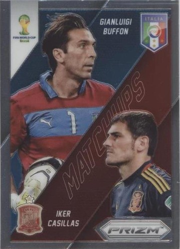 Iker Casillas Spain World Cup Panini 2014 Prizm Soccer Card | eBay