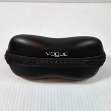 Vogue Eyeglasses Sunglasses Sun Glasses Black Hard Zipper Case Black