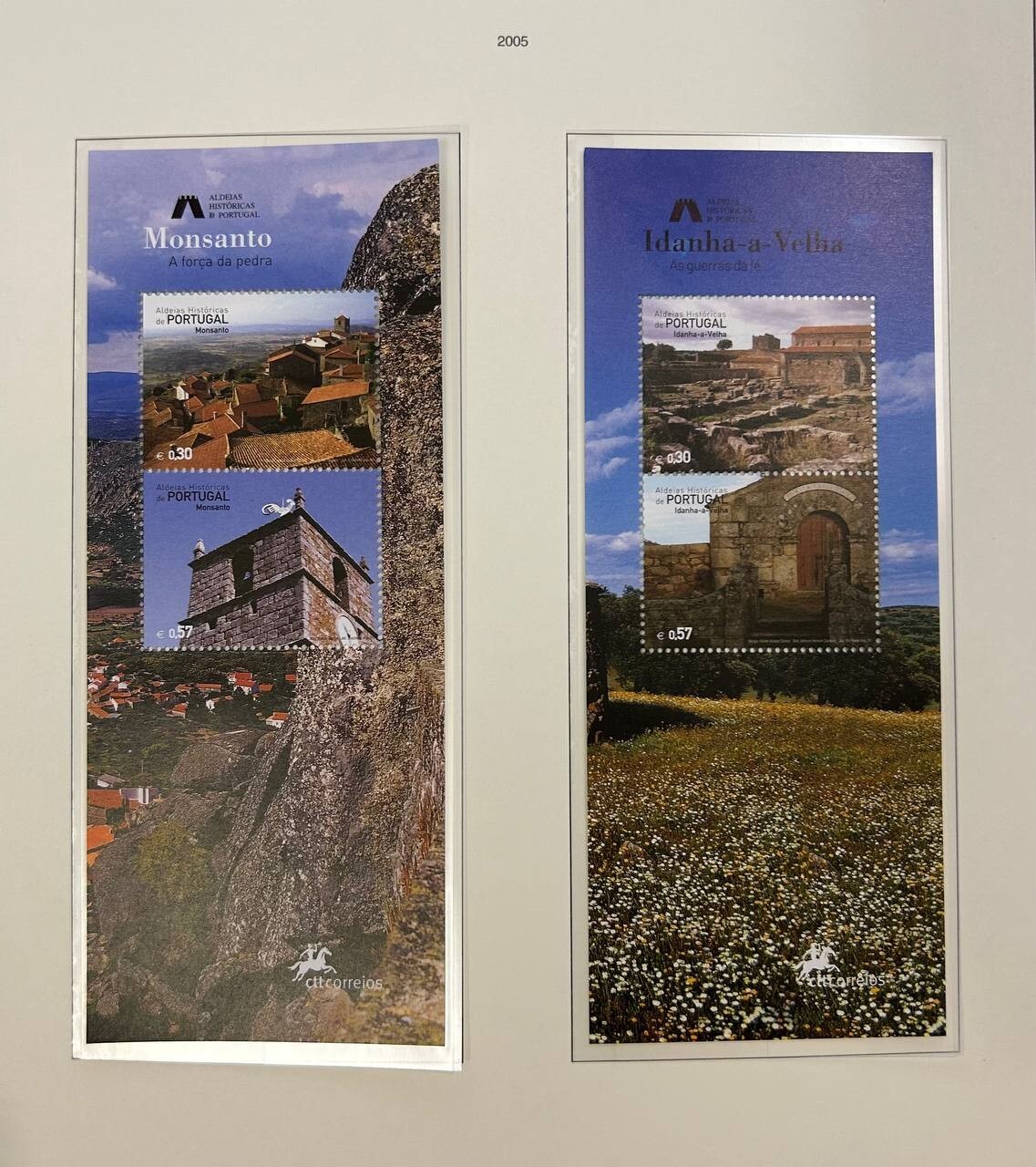 Portugal 2005 12 blocks of stamps Mi#bl.213-224 MNH CV=29$