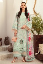 Rich s Morgous Light Green Floral Lawn Suit