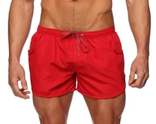 UNDERED RED POCKET SWIM SHORTS SIZE XXL NWT