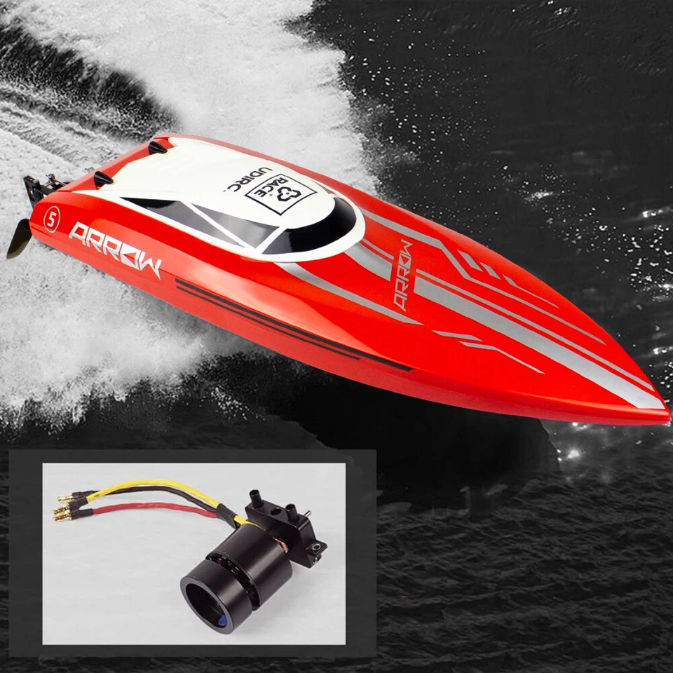 UDI005 RC Racing Boat Brushless 2.4GHz 50Km/h High Speed Electronic Boat Gifts - Image 2 of 4