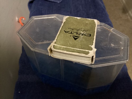 Vintage Atlanta Delta Air Lines playing cards, opened, deck complete, see desc - Picture 2 of 3