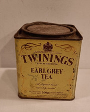 Scatola di latta VINTAGE: TWININGS, 1989, EARL GREY TEA - TE