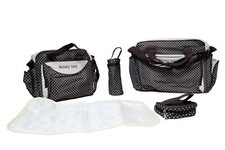 5pcs Baby Nappy Changing Bag Set Mummy Shoulder Handbag Diaper Bag Set Colours