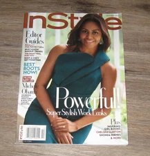InStyle 2016 magazine Michelle Obama EVAN Rachel Wood HARI NEF Patrick Dempsey