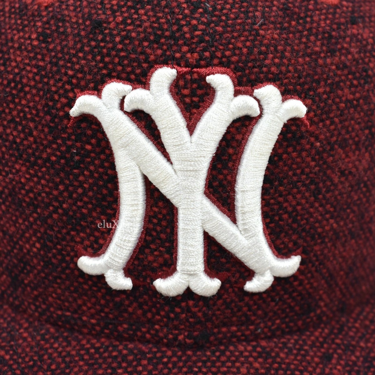 Supreme New Era World Champs NY 'Yankees' Logo Hat Red 7 1/4