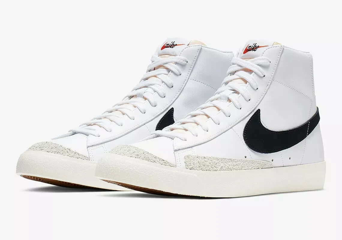 【ユニセックス】NIKE Blazer Mid '77 Vintage シューズ Size 7 - Nike Blazer Mid 77 Vintage White Black 2019 for
