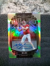 Mac Jones 2021 Panini Legacy Under The Lights Rookie Auto Silver Holo