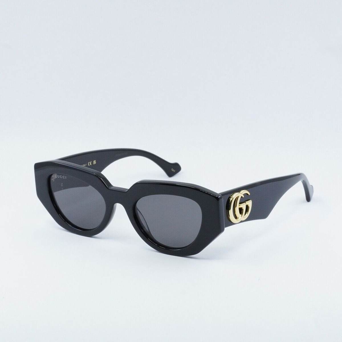 GUCCI GG1421S 001 Black/Grey 51-20-145 Sunglasses New Authentic | eBay