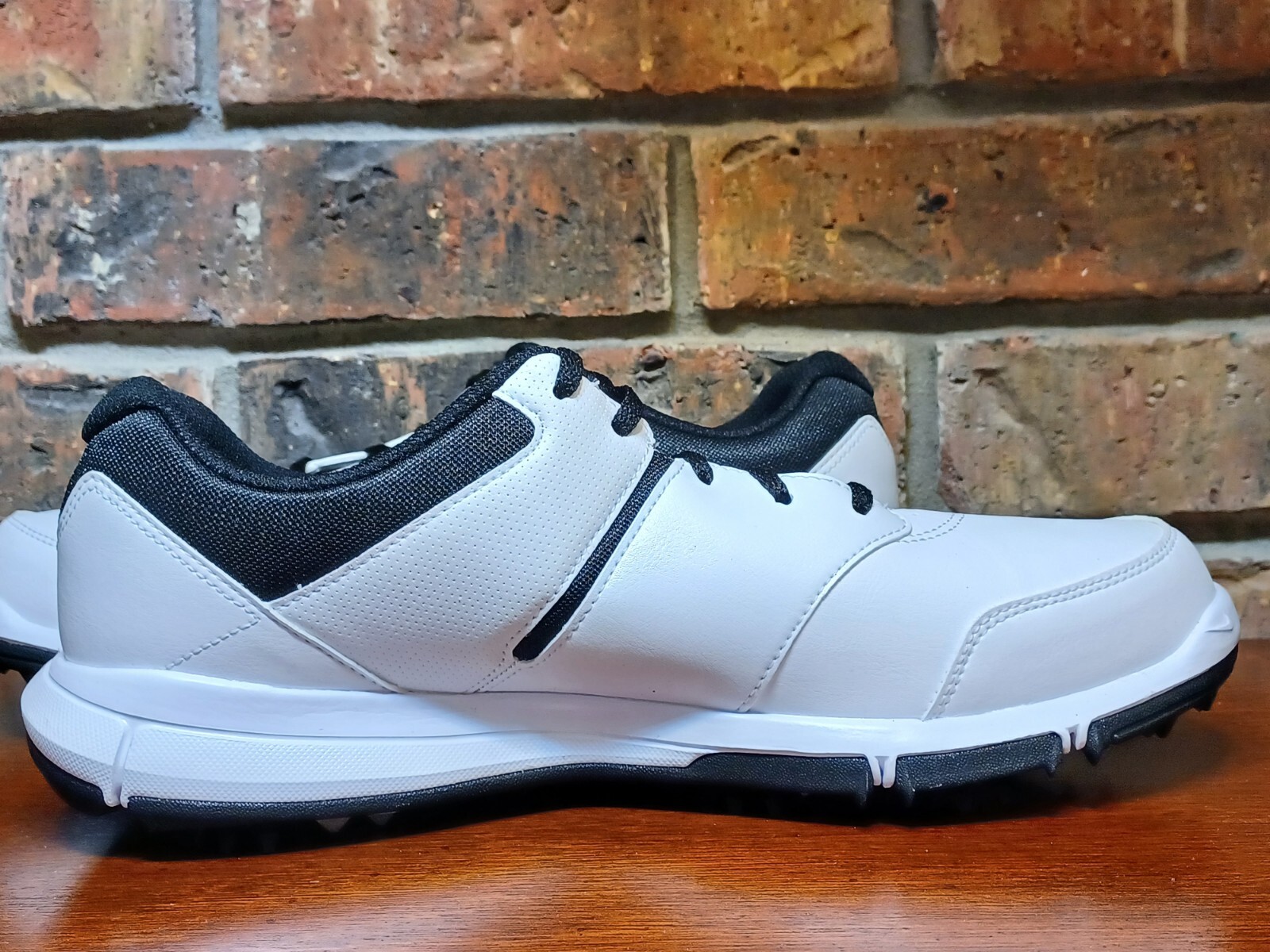 New Nike Durasport 4 Golf Shoes White/Black/Silver 844551100 Men's WIDE Sizes eBay