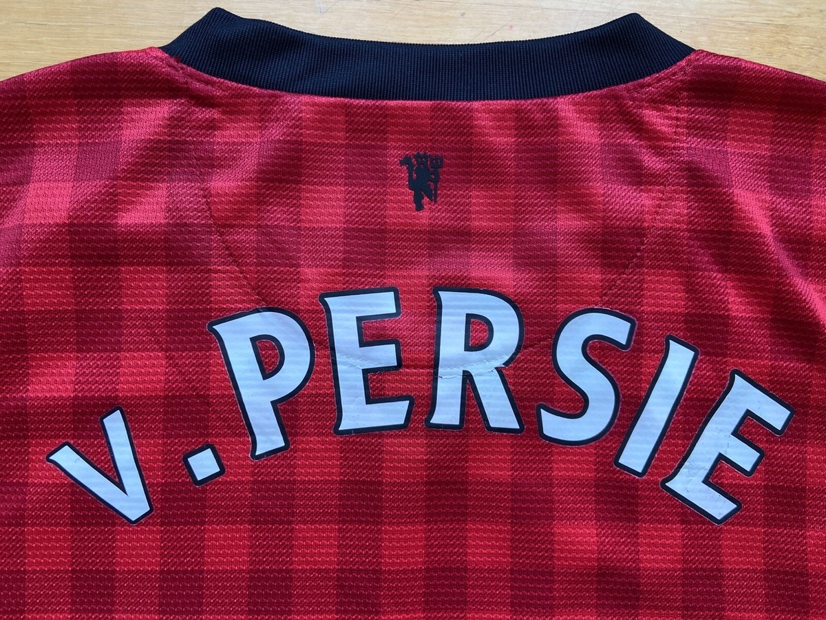 Nike Manchester United V. Persie 20 シャツ 2013-14 Manchester United Home Shirt v.Persie #20 - 8/10