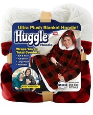 Ontel Huggle Hoodie Buffalo Plaid