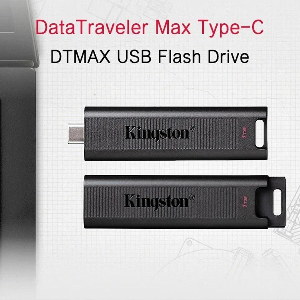 New Kingston DataTraveler Max 256GB 512GB 1TB USB 3.2 Gen 2 Type-C Flash Drive - Image 4 of 4