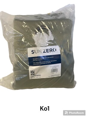 Sun Zero Broderick Blackout Grommet Curtain Panel Pair GREEN/SAGE 104 x 96''