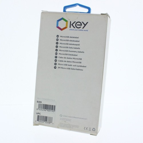 Key Micro USB Data Cable 9.8 Feet - Picture 3 of 3