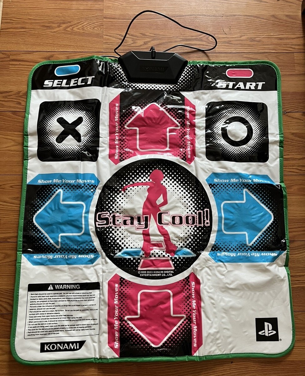 PS2 Playstation 2 Dance Dance Revolution DDR X Dance Pad Mat