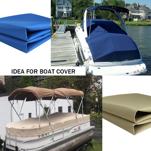 Waterproof Canvas Fabric Boat Caravan Awning Outdoor Canopy Material Replacement - Picture 6 of 45