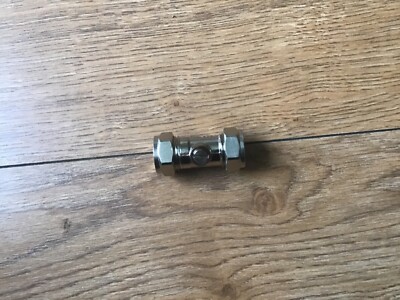 15 mm Trennventil Druckkugel O Fix Sanitär Rohr Becken Bad
