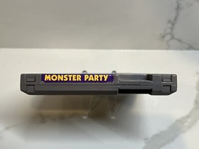 Monster Party - 1989 NES Nintendo Game - Cart Only - TESTED!
