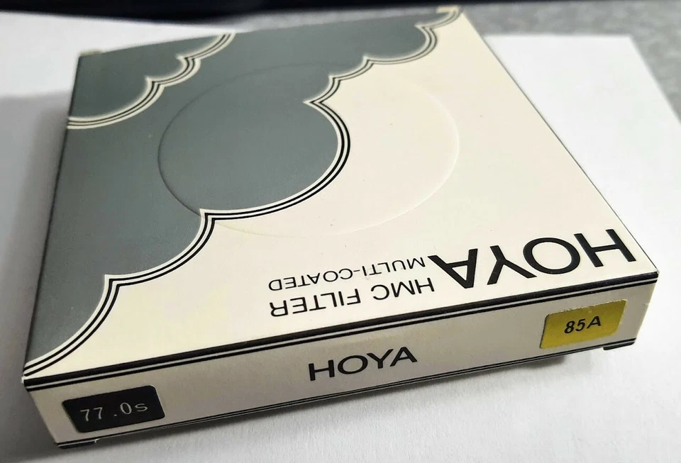 Hoya 77mm 85A 85-A Color Conversion Multi-Coated (HMC) Lens Filter 85 A MC 77 mm - Image 3 of 4