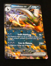 Pokemon Flammes Obsidiennes Card Holo Carte Fr Demolosse Ex 134/197 OBF Mint