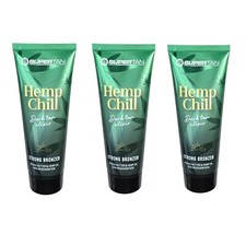 SuperTan/Hemp Chill "Dark Tan Elixir" 3x200ml/Solariumkosmetik/Br&auml;unungslotion