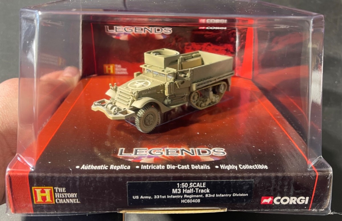 CORGI FIGHTING MACHINE A CENTURY OF WAR M3 AI HALF TRACK CARRIER CS90050