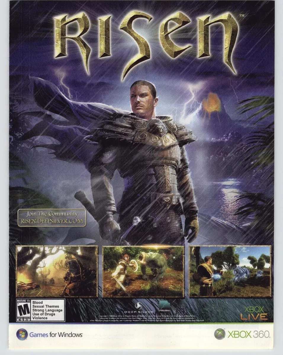 Risen Xbox 360 PC Action RPG Role Playing Video Game Art 2010