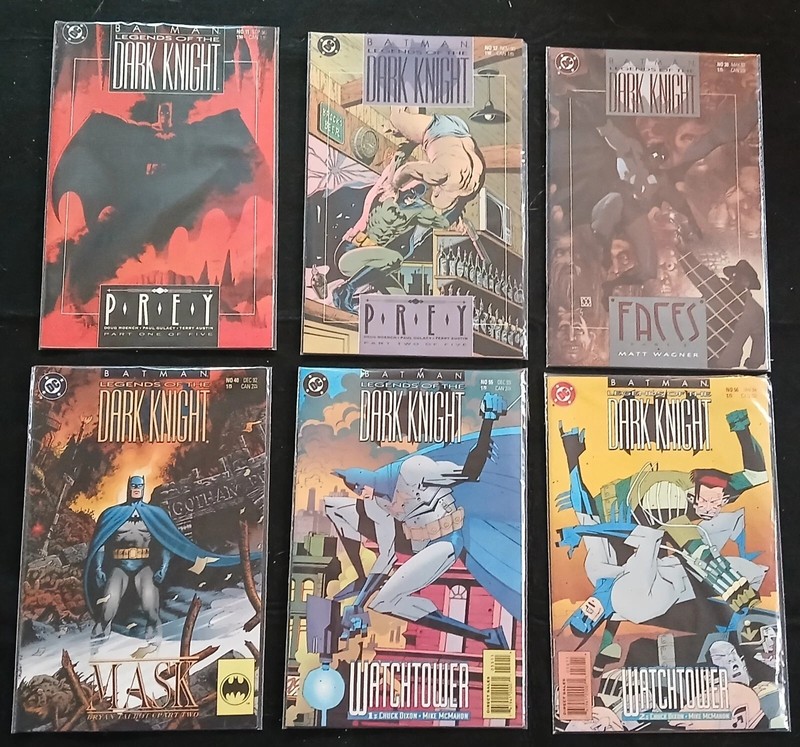 Superman Family + Batman Legends Dark Knight DC Comics Huge 75 Comic Book Lot