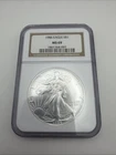 1986 American Silver Eagle NGC MS69 First Year of Issue 1 oz $1 Silver Coin