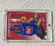 Michael Jordan 2003 Upper Deck Dimensions 3D Memorabilia Jersey 160/999 Wizards