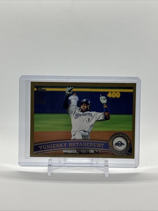 2011 Topps Update Series - Yuniesky Betancourt #US276 Gold /2011