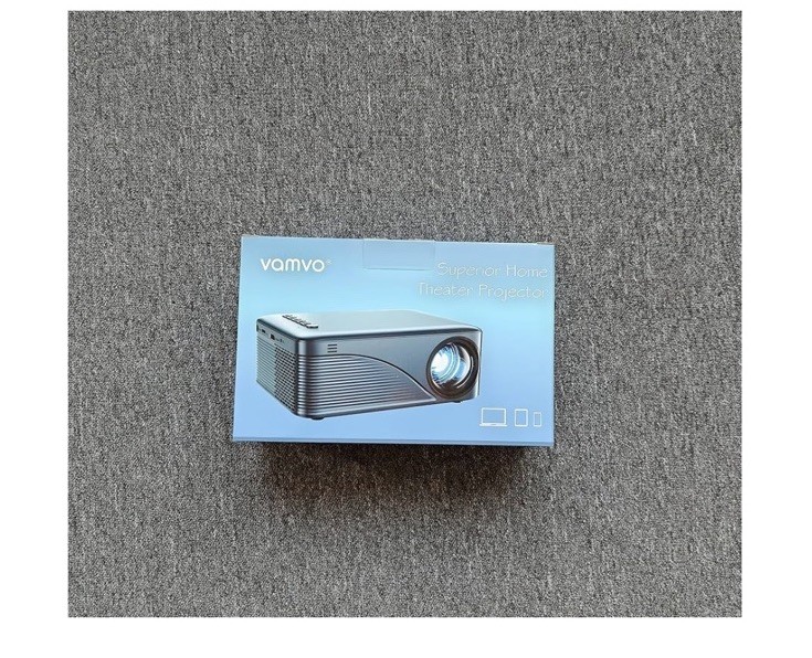 vamvo Mini Projector WiFi Portable Movie Projectors, 