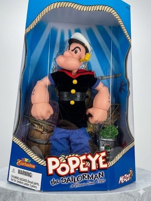 Mezco 2001 Popeye The Sailor Man 12  Inch Action Figure  Toys R Us Exclusive NIB