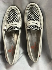Marc Joseph New York Women’s Golf Loafers Multicolor Leather Moccasin Shoe 8