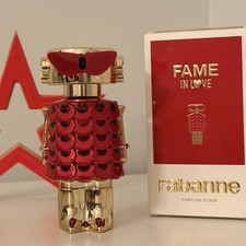 100% AUTHENTIC Rabanne Fame in Love Parfum Elixir with Strawberry 1 oz - 0.34 oz