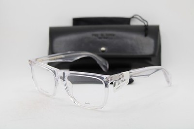 NEW RAG & BONE RNB7001 900 CLEAR SILVER AUTHENTIC EYEGLASSES 55-18